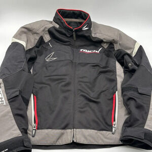 RS TAICHI INOVATIVE TECHNOLOGY Motorcycle Jacket Black RSJ305 Mens Size Large 48